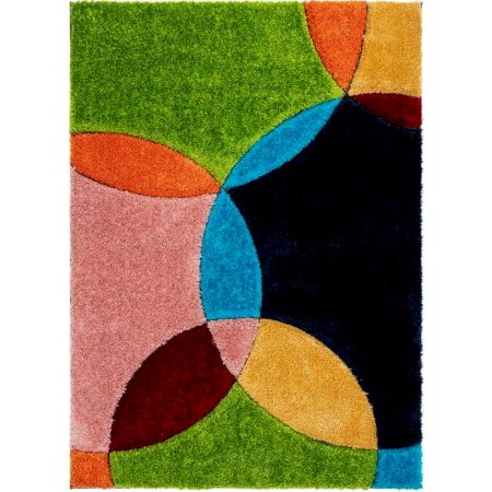 Modern Multicolor Living Carpet